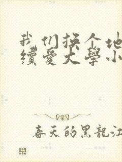 我们换个地方继续爱大学小说