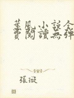 叶风小说全文免费阅读无弹窗