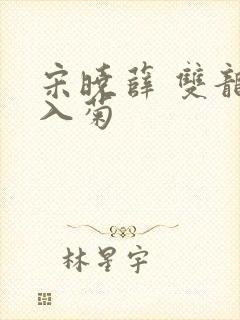 宋晓薛 双龙齐入菊