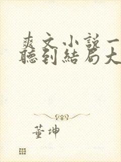 爽文小说一口气听到结局大女主