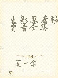 火影忍者动漫免费看全集