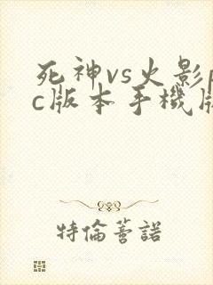 死神vs火影pc版本手机版下载