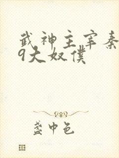 武神主宰秦尘的9大奴仆