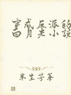 穿成反派的早死白月光小说免费阅读