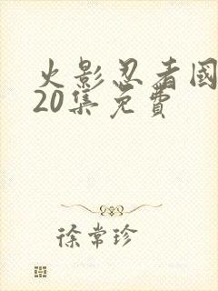 火影忍者国语720集免费