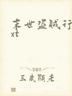 末世盗贼行 txt