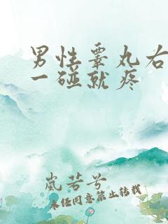 男性睾丸右边的一碰就疼