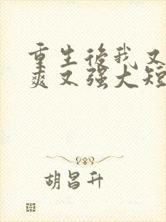 重生后我又飒又爽又强大短剧免费观看