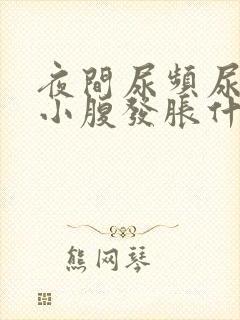 夜间尿频尿不尽小腹发胀什么原因