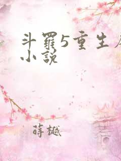 斗罗5重生唐三小说