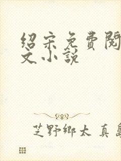 绍宋免费阅读全文小说