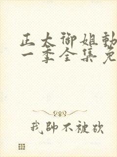 正太御姐动漫第一季全集免费观看视