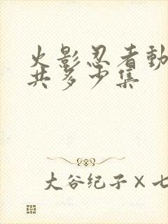 火影忍者动漫一共多少集