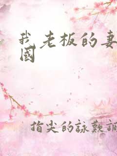 我老板的妻子韩国