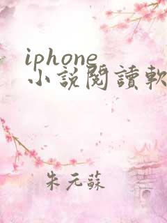 iphone 小说阅读软件