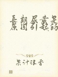 长期尿黄是什么原因引起的