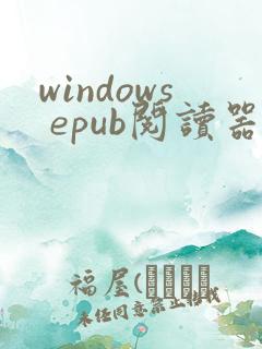windows epub阅读器