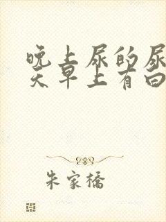 晚上尿的尿第二天早上有白色沉淀物