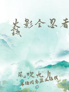 火影全忍者多少钱