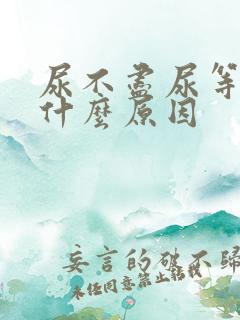 尿不尽尿等待是什么原因