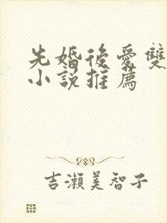 先婚后爱双男主小说推荐