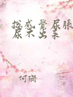 总感觉尿胀但是尿不出来