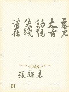 消失的大象高清在线观看免费完整版