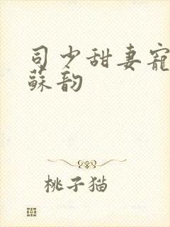 司少甜妻宠定了苏韵