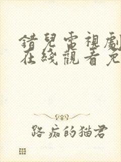 错儿电视剧全集在线观看免费