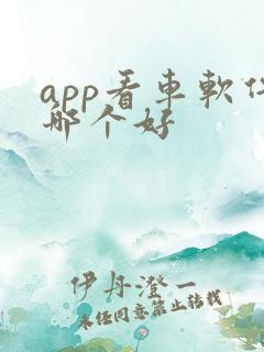 app看车软件哪个好