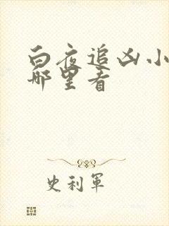 白夜追凶小说在哪里看