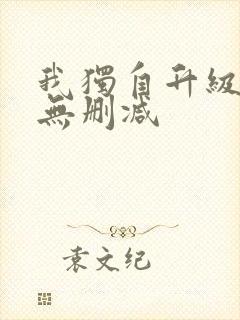 我独自升级动漫无删减