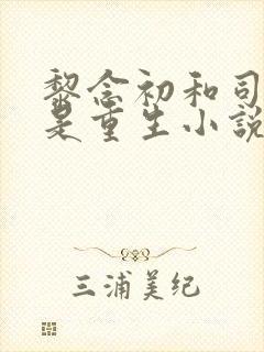 黎念初和司慕城是重生小说