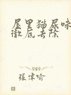 屋里猫尿味怎么彻底去除