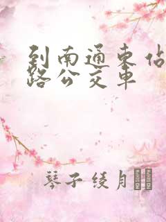 到南通东站坐几路公交车