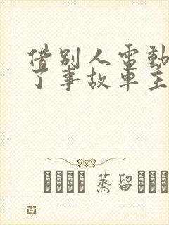 借别人电动车出了事故车主有责任吗