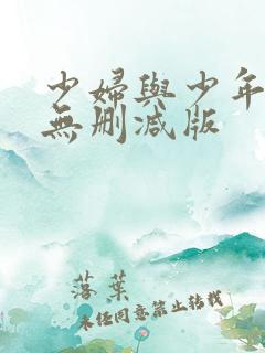少妇与少年小说无删减版