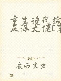 重生后我捡到了反派大佬[末世]