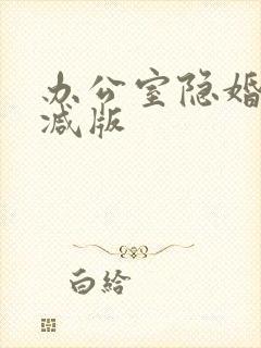 办公室隐婚未删减版