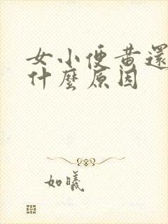 女小便黄还浑浊什么原因