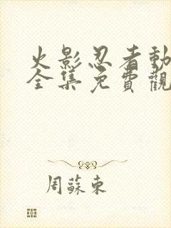 火影忍者动画片全集免费观看版