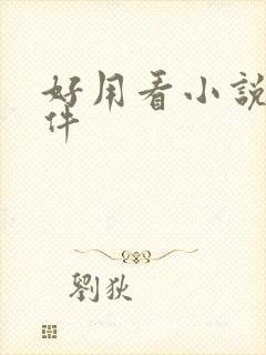 好用看小说的软件