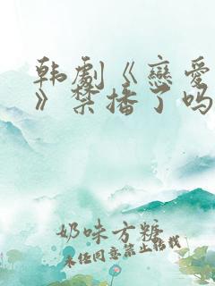 韩剧《恋爱之瘾》禁播了吗