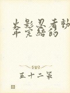 火影忍者动漫哪年完结的