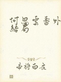 何思云番外篇大结局