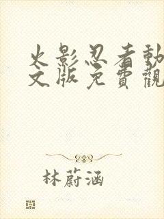 火影忍者动漫中文版免费观看