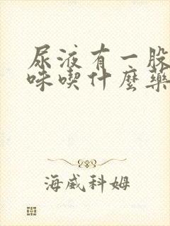 尿液有一股腥臭味吃什么药