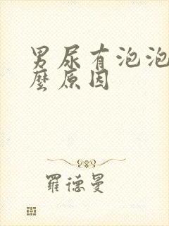 男尿有泡泡是什么原因