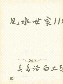 风水世家118