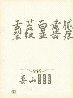 舌苔白黄腻中间裂纹并齿痕